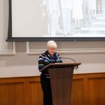lady speaking at podium