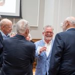 alumni having a conversation