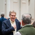 alumni having a conversation