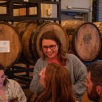 alumni having conversation