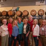 alumni posing for photo