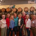 alumni posing for photo