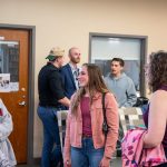 group having a conversation