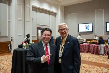 President Lewis and Former President Williams