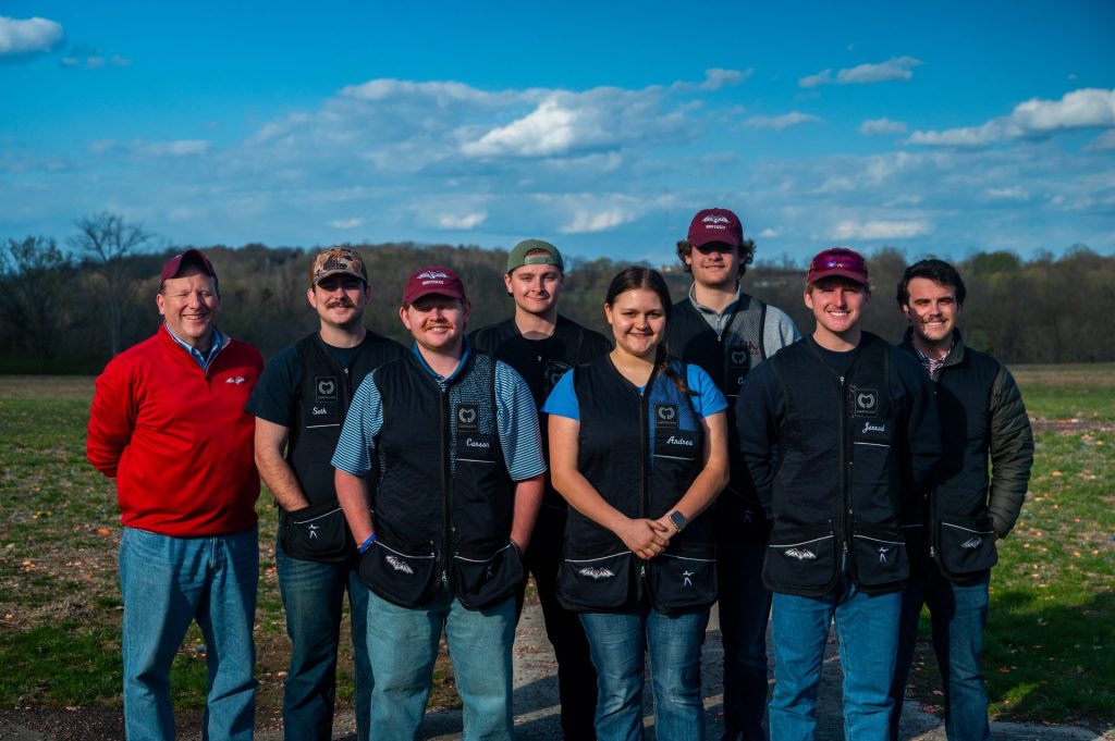 Clay target team for Transylvania University
