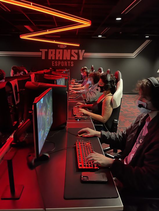 Students gaming