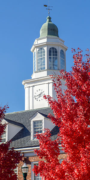 Carpenter Academic Center clock tower
