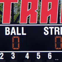 John & Donna Hall field scoreboard
