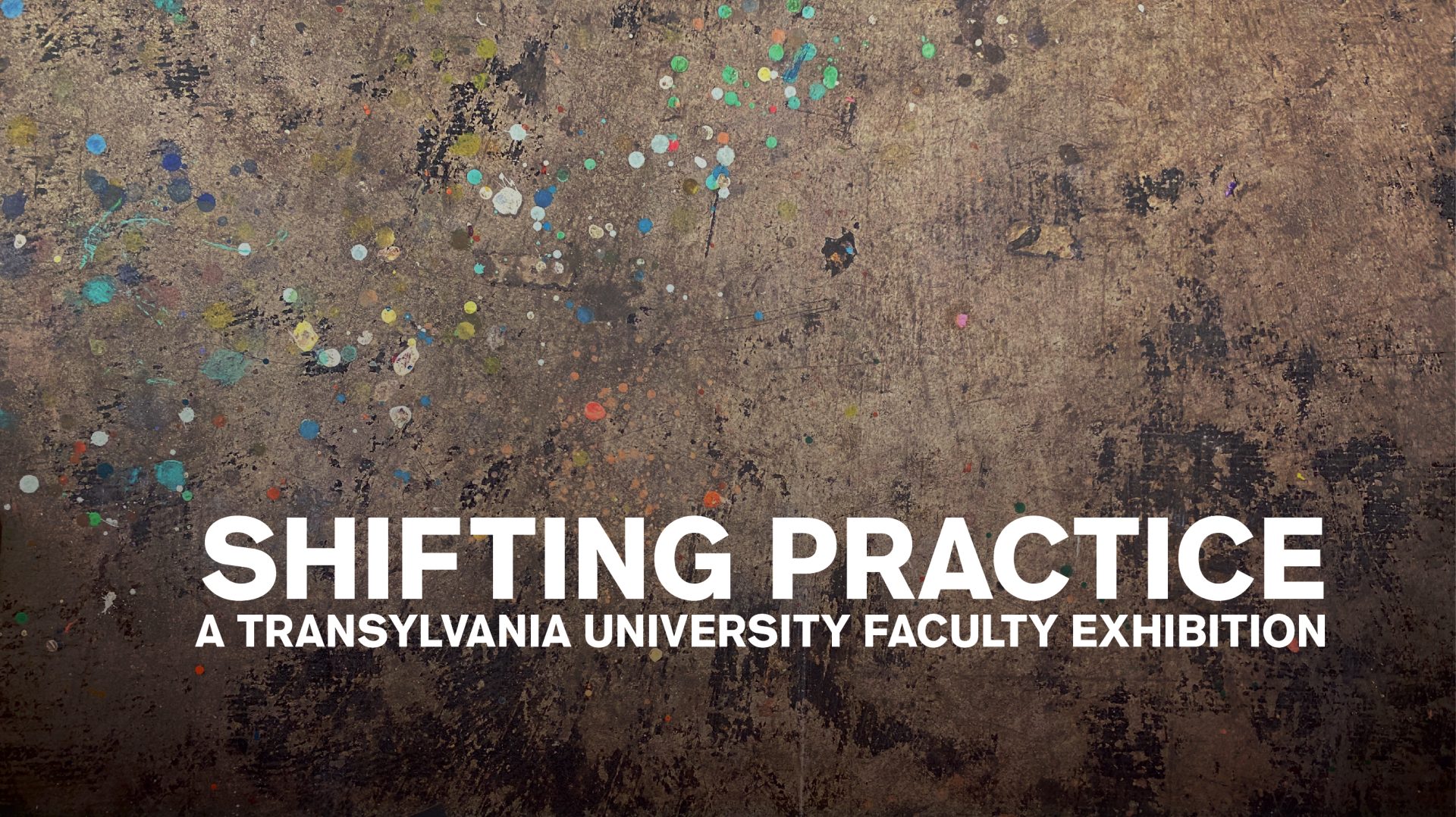 Shifting Practice: A Transylvania University Faculty Exhibition