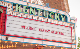 Kentucky marquee - Welcome Transy Students