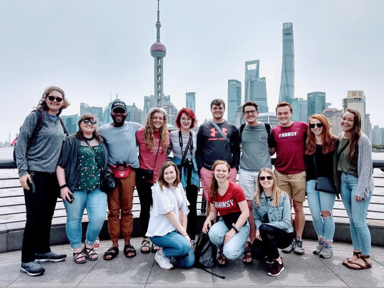 May Term Group in Shanghai
