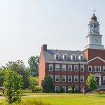 Carpenter Academic Center on Transylvania University campus on a sunny summer day