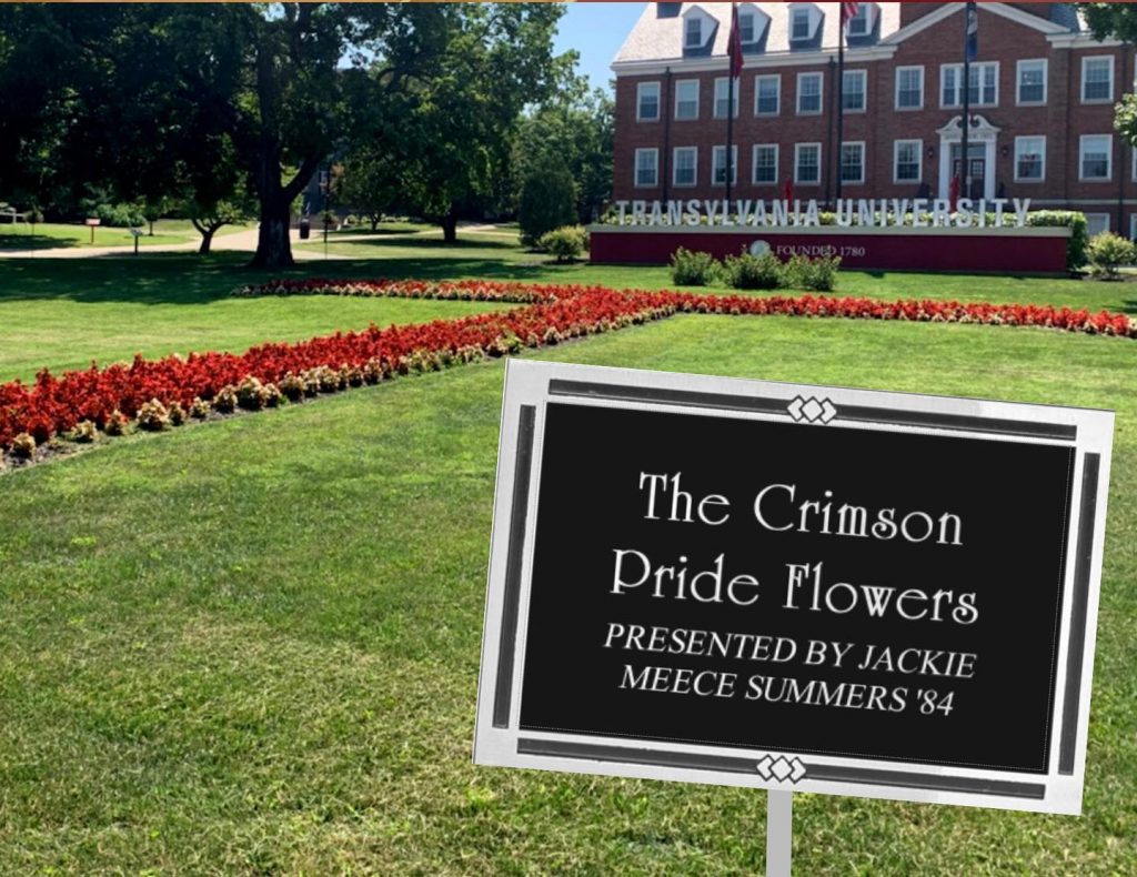 The Crimson Pride Flowers, won by Jackie Mercedes Summers ‘84