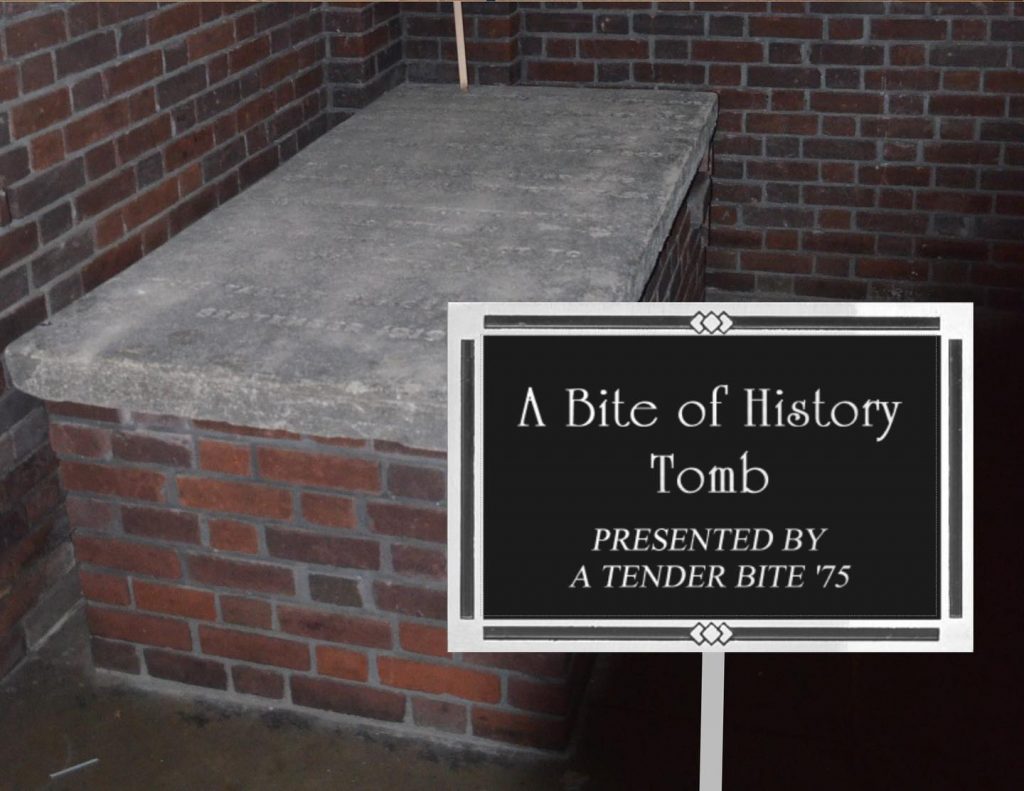 A Bite of History Tomb, won by “A Tender Bite” ‘75