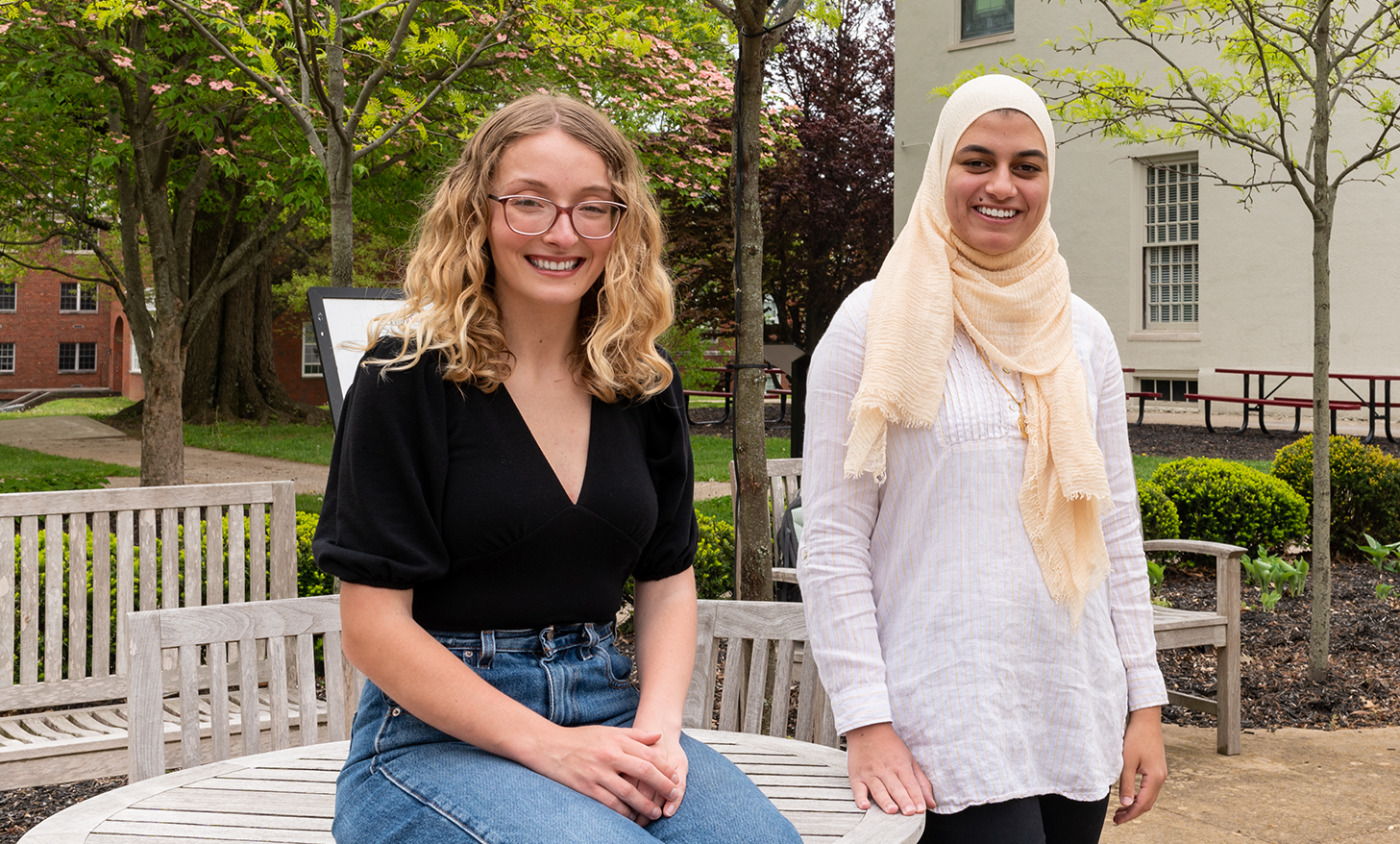 shearer winners in alumni plaza